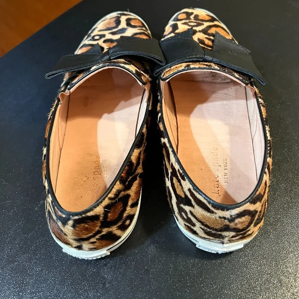 Kate Spade size 9.5 Delise Leopard Print Slip on